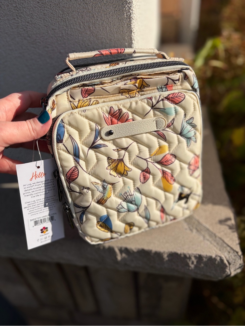 NWT Lug Skeeter in Hummingbird Floral